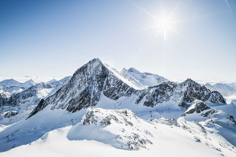 wintersport paradies stubai gletscher tirol