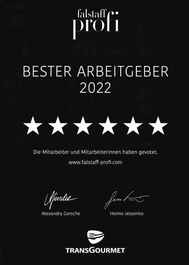 falstaff arbeitgeber des jahres 2022